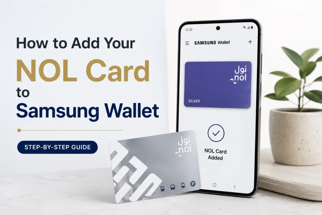 NOL card to Samsung Wallet